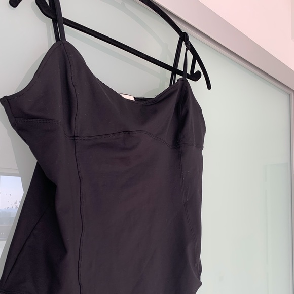 Black, scoop neck body suit. - Picture 2 of 2